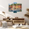 Bild auf Leinwand - Leinwandbild - 3 Teile - Weihnachtsmann Produktbild-Vorschau 7