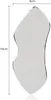 Gua Sha Massageschaber aus 304 Edelstahl Silber 10x4x0,6 Produktbild-Vorschau 1