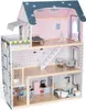 Playtive Holz Puppenhaus 28-teilig 64 x 80 x 31 cm Fördert Produktbild-Vorschau 2