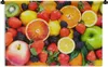 MuchoWow® Wandteppich Wandbehang Erdbeere - Zitrone - Obst Produktbild-Vorschau 1