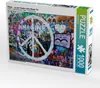CALVENDO Puzzle PRAG… wo der Frieden seine Mauer hat | 1000 Produktbild-Vorschau 1
