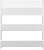 vidaXL Wand-Schuhschrank Weiß 80x18x90 cm Holzwerkstoff Produktbild-Vorschau 14