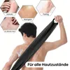 Peeling Duschtuch 3er Set, Rückenwäscher 100×23 cm 3D Produktbild-Vorschau 2