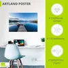 ARTland Poster Blick über den Åkrafjord in Norwegen Größe: Produktbild-Vorschau 3