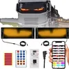 Atmosférická LED lampa do auta, veľkosť 36 cm, bezdrôtová Náhľad obrázku produktu 1