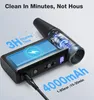 Close-up of a cordless vacuum cleaner with informational overlays. Náhled obrázku produktu