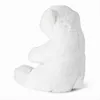 A white plush polar bear toy is shown from the back, sitting on a white background. Produktbild-Vorschau