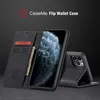 iPhone 11 Pro Pouzdro, RetroPolyuretanKožené Pouzdro, Kapsy Náhled obrázku produktu 6