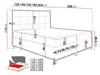 MIRJAN24 Boxspringbett Snake, Doppelbett mit zwei Produktbild-Vorschau 11