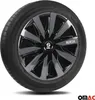 Sparco 4er Set 15" Zoll Radkappen Lazio SPC1591BKGR schwarz Produktbild-Vorschau 6