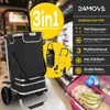 24MOVE® Einkaufstrolley VEHLO 3in1 Trolley faltbarer Produktbild-Vorschau 2