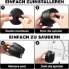 Aschenbecher, Tischaschenbecher, Edelstahl Aschenbecher mit Produktbild-Vorschau 5