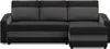 A sectional sofa with a chaise lounge is shown from the front against a white background. Produktbild-Vorschau
