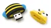 Onwomania Niedliche süße Biene in gelb gestreift Funny USB Produktbild-Vorschau 2