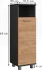 Midischrank Vicco Ilias Goldkraft Eiche/Anthrazit 30.2 x 95 Produktbild-Vorschau 2