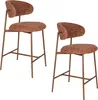 Housecraft Living Claes Barhocker mit Rückenlehne 65 cm Produktbild-Vorschau 1