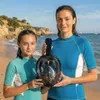 Maska do nurkowania snorkelingu dla dzieci z systemem Podgląd zdjęcia produktu 4