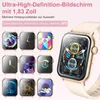 Smartwatch Damen Herren mit Telefonfunktion HD Display 110+ Produktbild-Vorschau 6