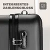 MONZANA® Koffer Handgepäck ABS HardCase Gehäuse gummierte Produktbild-Vorschau 6