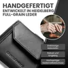 Gentlemen's® Slim Wallet - Echtleder Wallet mit Münzfach Produktbild-Vorschau 3