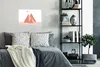MuchoWow® Poster Illustration von drei abstrakten Pyramiden Produktbild-Vorschau 4