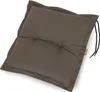 Herlag Hockerauflage Ava 50x50x9cm für Gartenhocker Taupe Produktbild-Vorschau 1