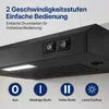 Heinner CH-MD190BK, 190 m³/h, Abluft/Umluft, E, A, D, 62 dB Produktbild-Vorschau 6