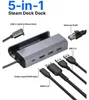 JSAUX USB-C dokovací stanice 5 v 1 HB0602 Náhled obrázku produktu 2