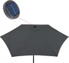 KINGSLEEVE® Parasol de jardin extérieur LED solaire 300cm Voir les images du produit 3