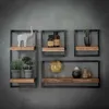 Hoyz - Wandregal Edge - 65cm - Akazienholz Produktbild-Vorschau 4