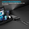 Extralink 10000 mAh Powerbank 4-in-1, USB-C, Micro-USB, Anteprima dell’immagine prodotto 4