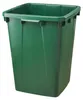 Abfall- u.Wertstoffsammler 90l H600xB485xT510mm PE grün Produktbild-Vorschau 6
