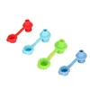 4 ks sippy spout fľaša horný výtok silikónová fľaša horný Náhľad obrázku produktu 5