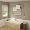 Séchoir à linge mural et suspendu au plafond en acier avec Voir les images du produit 2