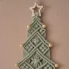 Makramee-Weihnachtsbaum, 3er-Set, dekorative Produktbild-Vorschau 7