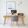 Relaxdays Monitorständer Bambus, 3 Fächer, Produktbild-Vorschau 2