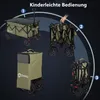 Sekey XXL 200KG Belastbar Bollerwagen Faltbar mit Produktbild-Vorschau 7