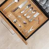 Zestaw na sztućce Relaxdays, 7–9 przegródek, wysuwana Podgląd zdjęcia produktu 4
