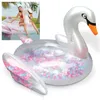 ONBEST Aufblasbarer XXL Schwan | Badeinsel 183x162 cm | Bis Produktbild-Vorschau 1
