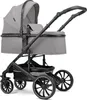 Pixini Kinderwagen Kalani 3in1 schwarz/grau Produktbild-Vorschau 2