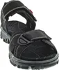 Rieker Damen Echtleder Sandalette schwarz, Damen:38 EU Produktbild-Vorschau 28