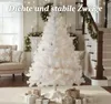 Weihnachtsbaum Weiss 150 cm Künstlicher Weihnachtsbaum mit Produktbild-Vorschau 4
