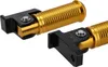 Set: poggiapiedi passeggero CNC, alluminio, anodizzato oro Anteprima dell’immagine prodotto 4