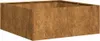 vidaXL Plantenbak, roestkleurig, 80x80x30 cm, weerbestendig Productafbeelding-voorbeeld 1