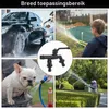 Doppel-Wasserhahn Garten 1/2 Zoll Messing Frostschutz 2x3/4 Zoll Ausgang Voir les images du produit