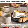 DEKAZIA® Französische Butterdose Grau Wassergekühlt | Produktbild-Vorschau 2