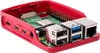 Raspberry Pi 4 Gehäuse Kunststoff Original Weiss / Rot Produktbild-Vorschau 3