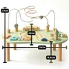 Laavir Holz-Aktivitätstisch Baby - Montessori Spieltisch Produktbild-Vorschau 5