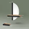 Schminktisch Livinity Ascona Schwarz 120 cm mit 2 Produktbild-Vorschau 7
