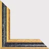 Bilderrahmen Florenz - 59,4x84 cm (DIN A1), Schwarz Gold Produktbild-Vorschau 4